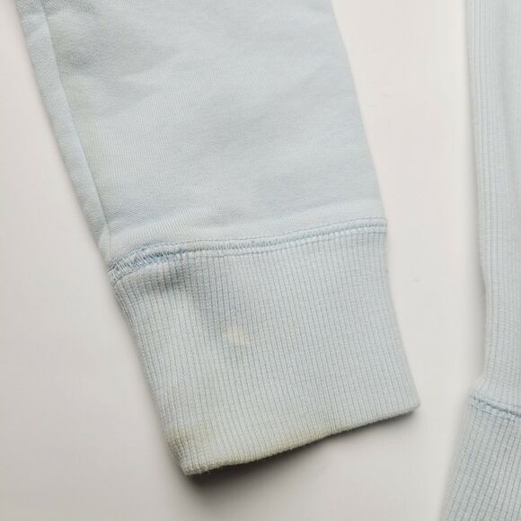 Nike Full Zip Sportswear Women's Large Sweatshirt Hooded Sky Blue Pockets - Picture 6 of 12